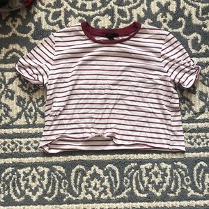 Cute Striped Crop Top- Forever 21